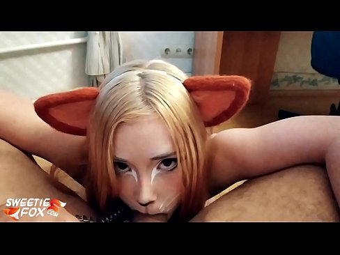 ❤️ Kitsune jibla 'dick u cum f'ħalqha ❌ Porno lilna ﹏